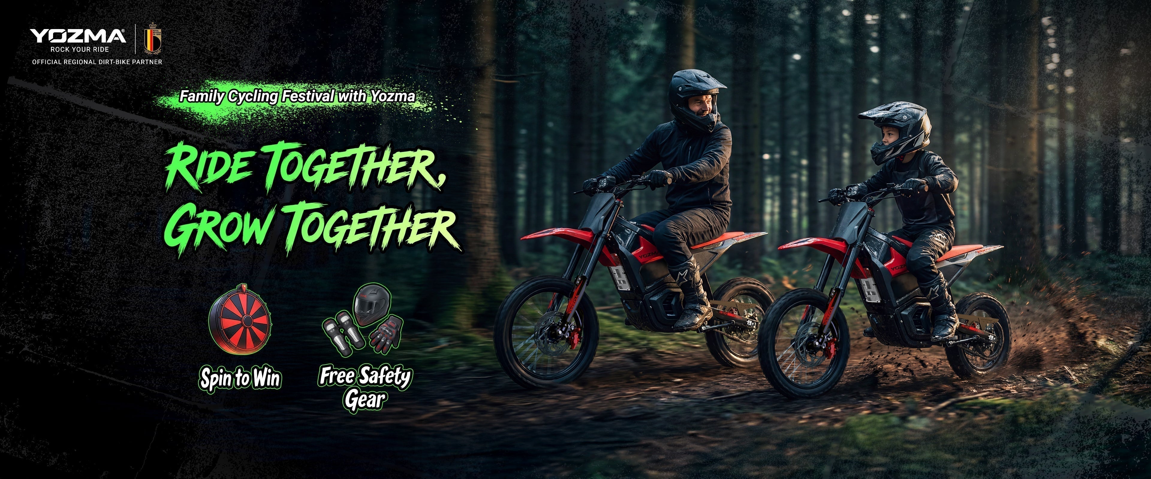 Join the YOZMA Family Riding Campaign