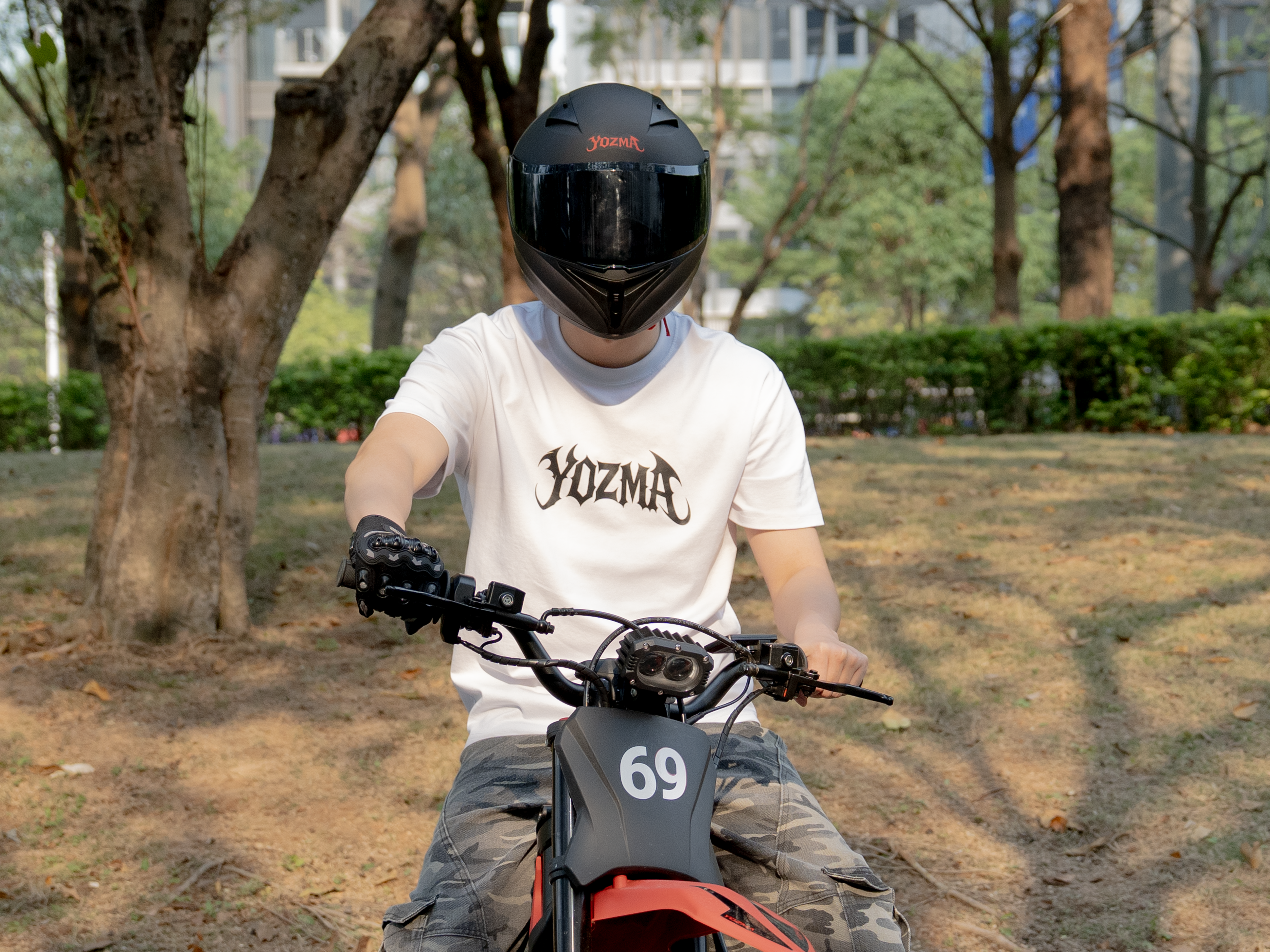 Yozma Dirt Bike Helmet