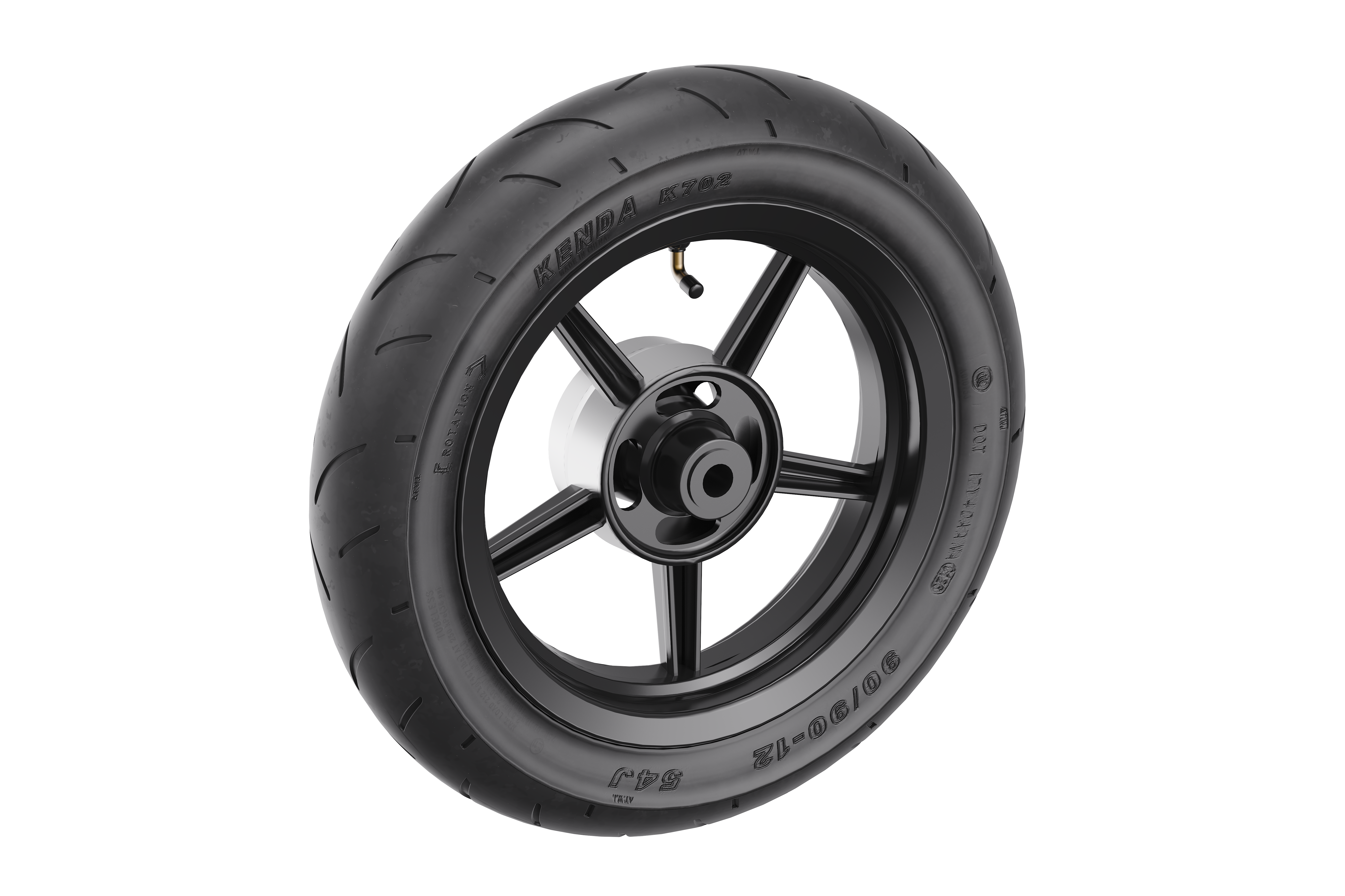 Yozma Electric Dirt Bike Street Tire Set (Front & Rear) – IN 10 Only