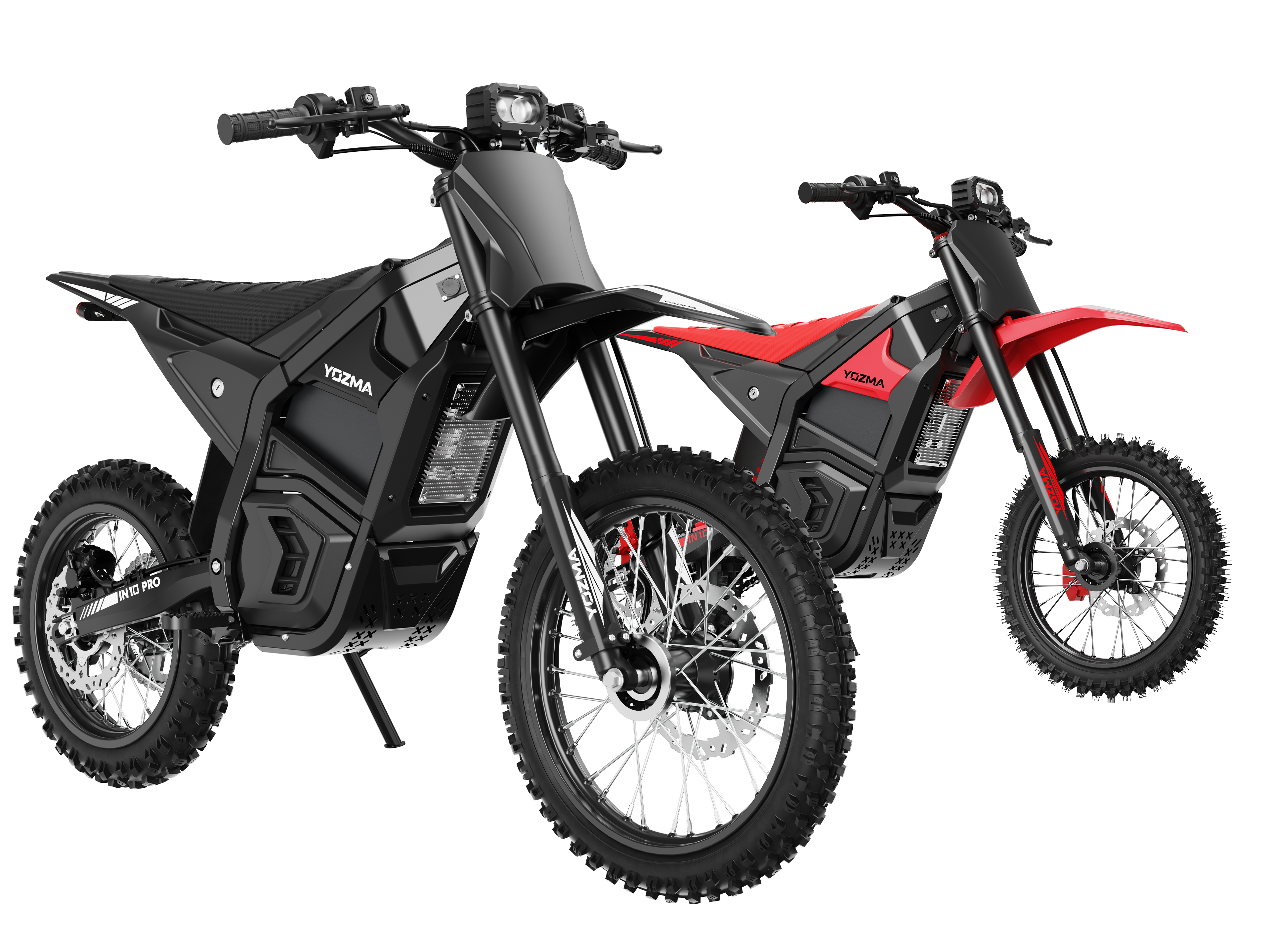 Yozma IN 10 × IN 10 Pro Dual Bundle – Electric Dirt Bike 2-Bike Set
