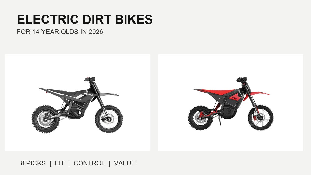 Electric Dirt Bikes for 14 Year Olds