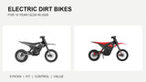Electric Dirt Bikes for 14 Year Olds