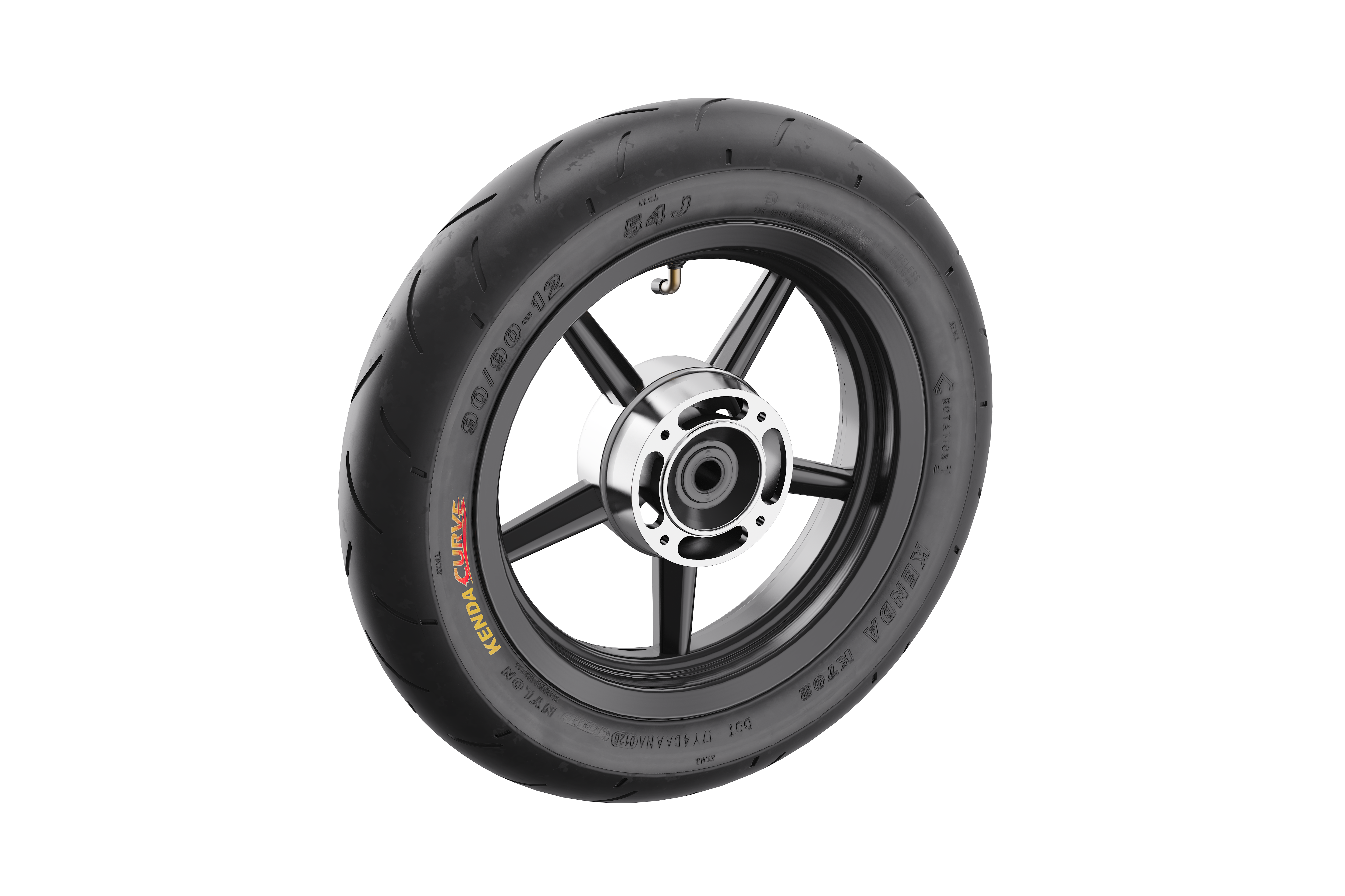 Yozma Electric Dirt Bike Street Tire Set (Front & Rear) – IN 10 Only