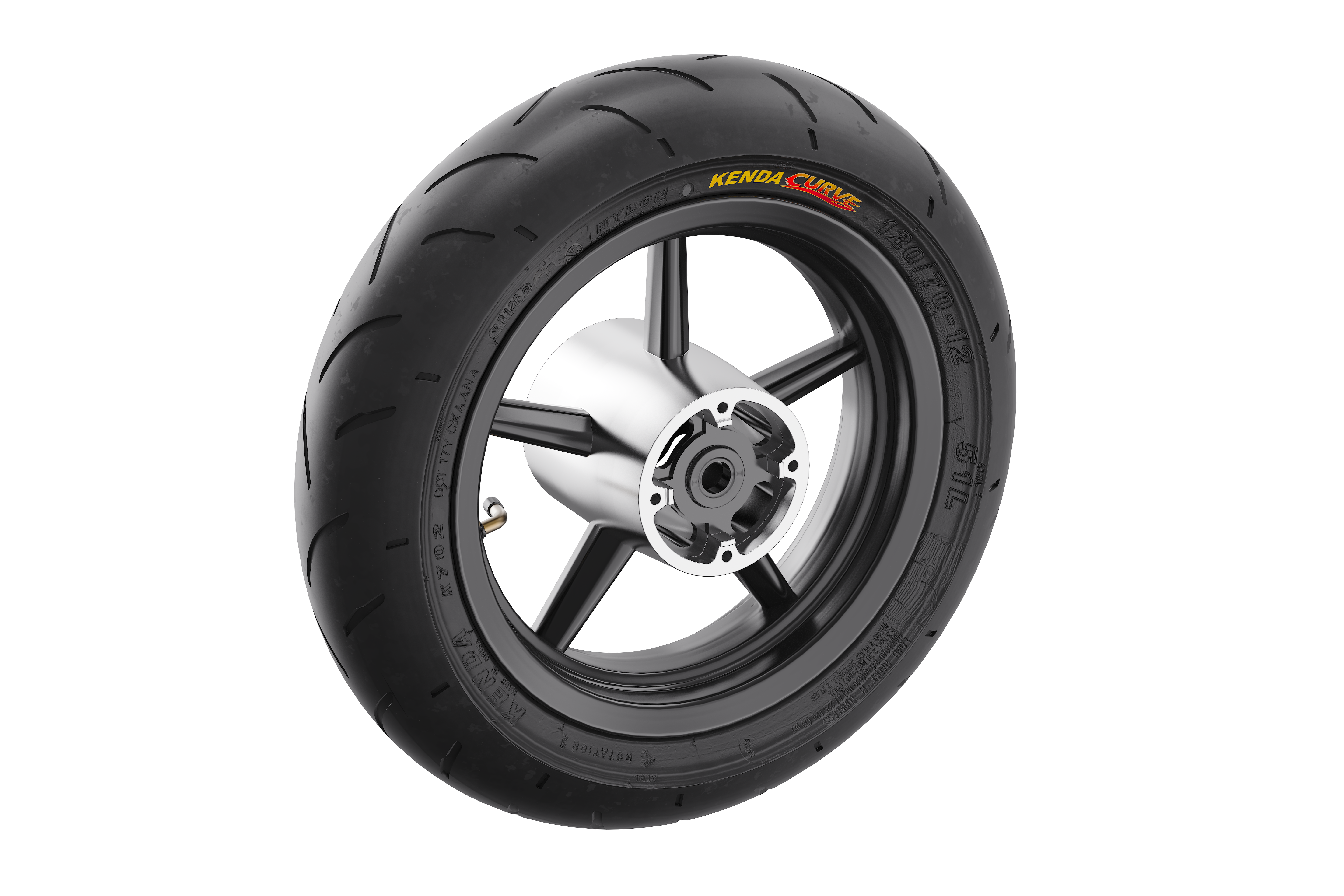 Yozma Electric Dirt Bike Street Tire Set (Front & Rear) – IN 10 Only