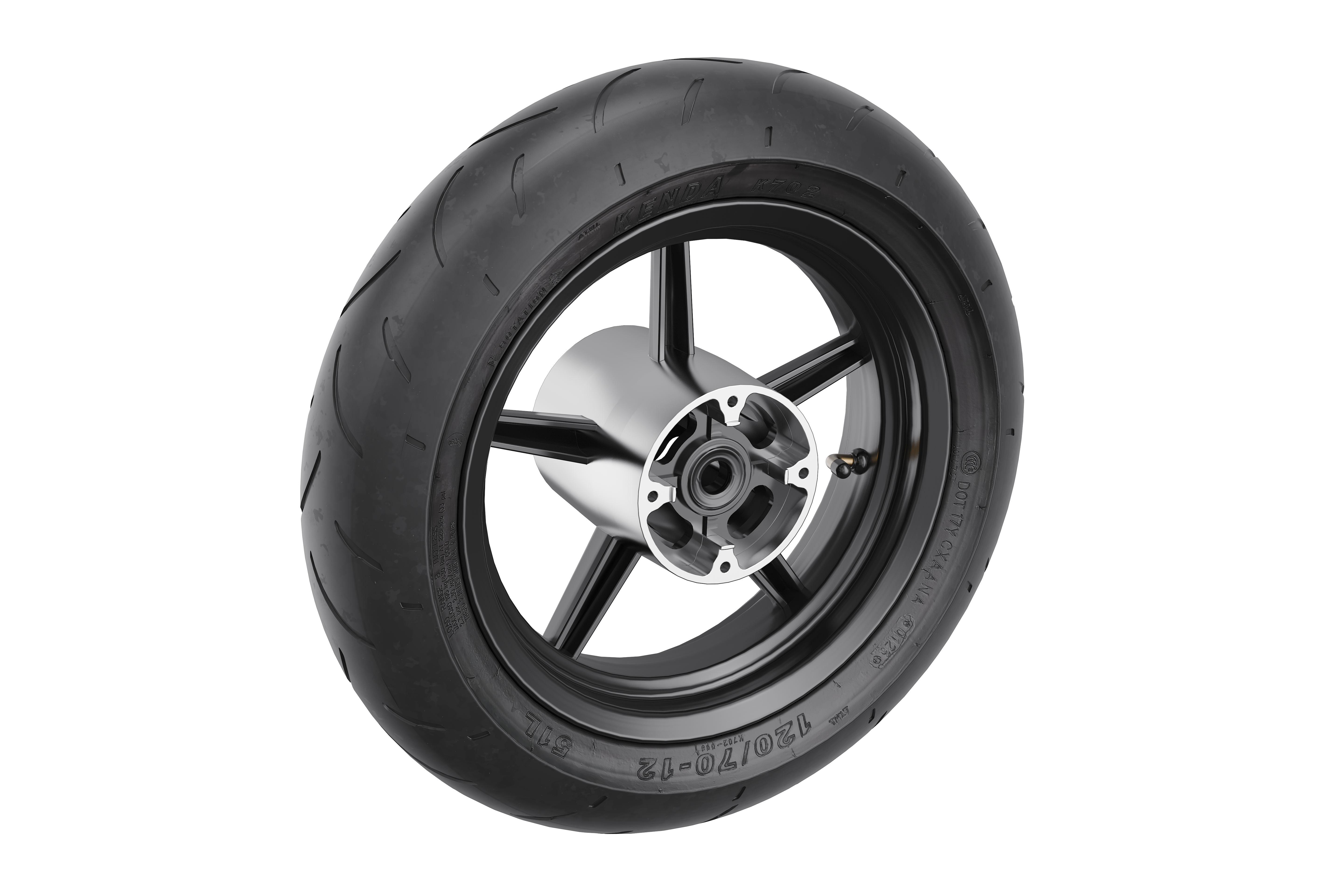 Yozma Electric Dirt Bike Street Tire Set (Front & Rear) – IN 10 Only