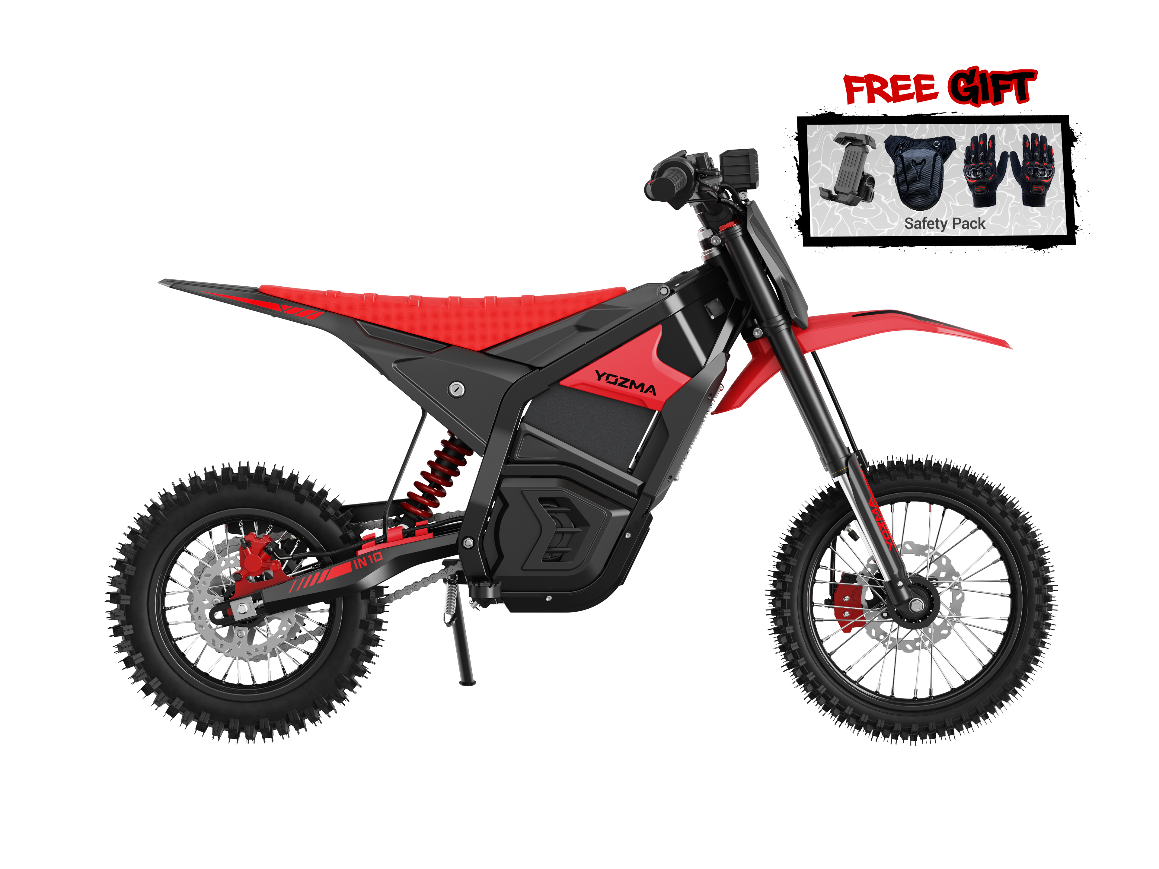 Yozma IN 10 Off-Road Electric Mini Dirt Bike For Teens & Adults
