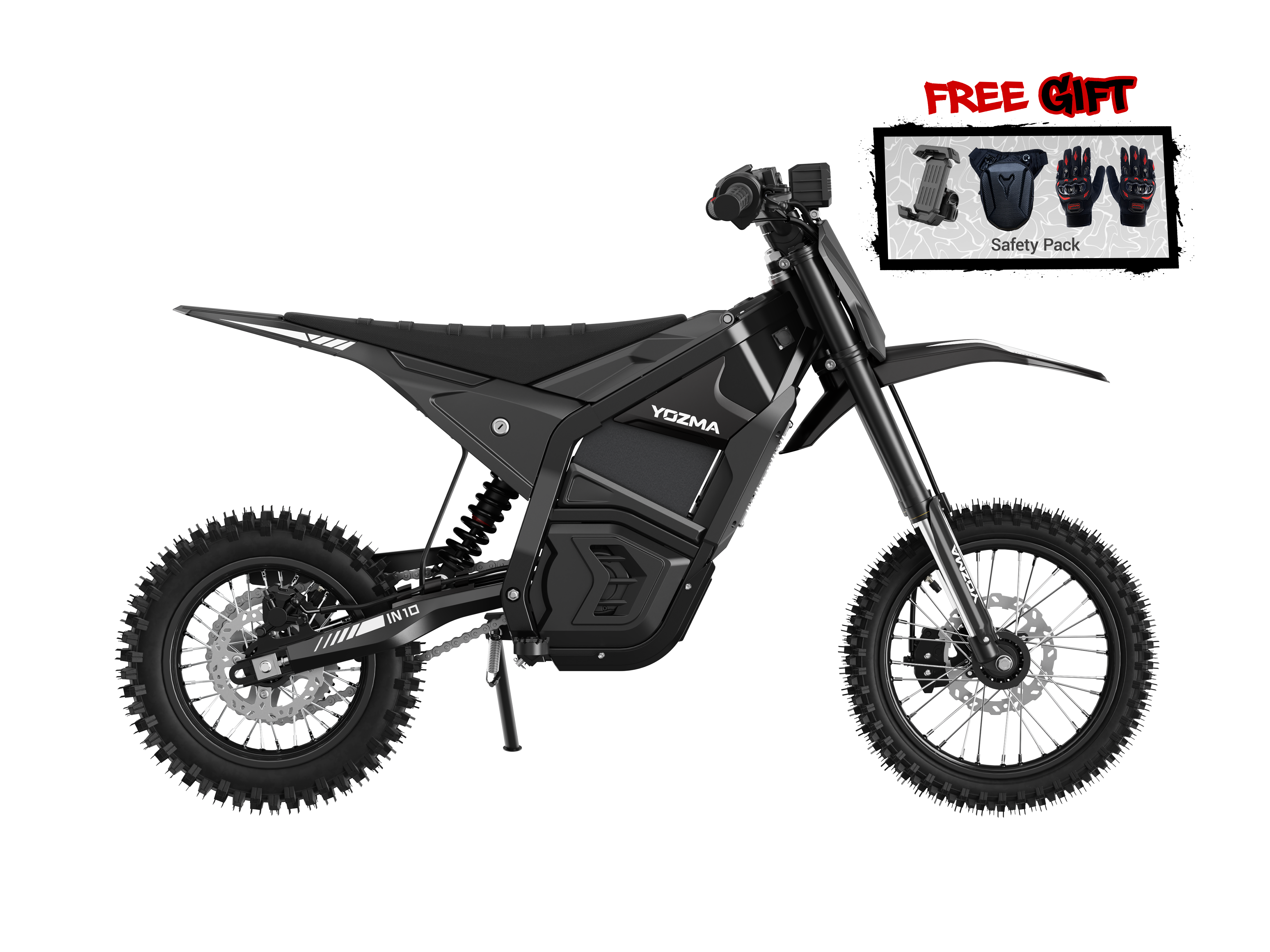 Yozma IN 10 Off-Road Electric Mini Dirt Bike For Teens & Adults