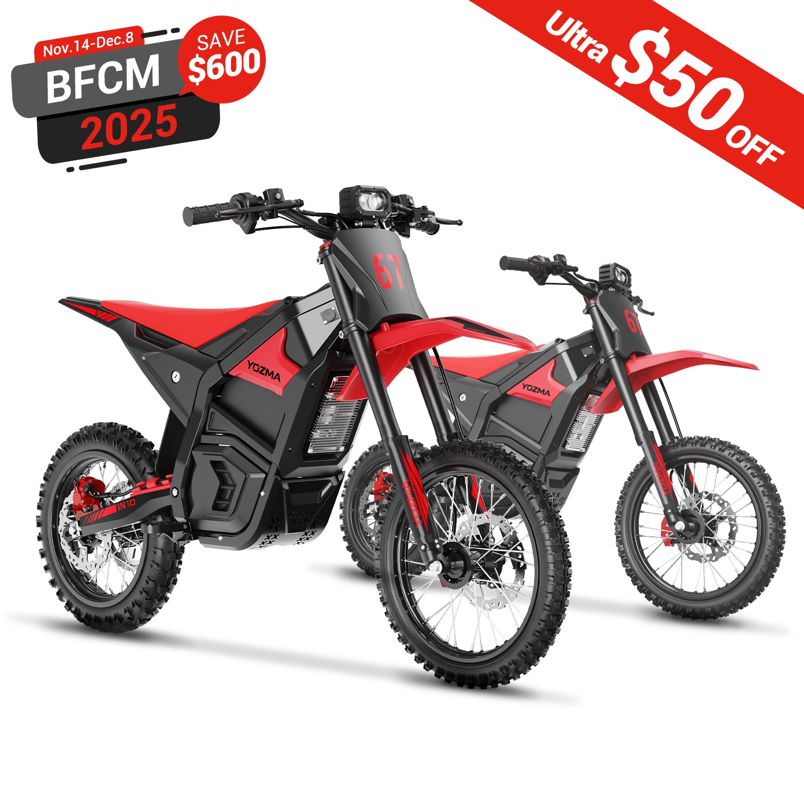 Yozma IN 10 Combo Pack (2 Bikes) – Best Value Dual Set